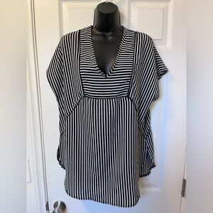 Xhilaration women’s beach cover-up, black and white. Size S